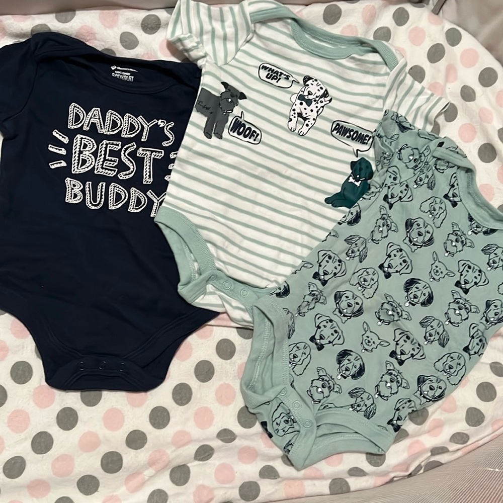 baby onesies 3 pc